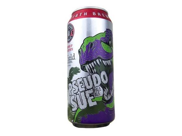 Order Toppling Goliath Pseudo Sue - 4x 16oz Cans food online from Kirby Food & Liquor store, Champaign on bringmethat.com