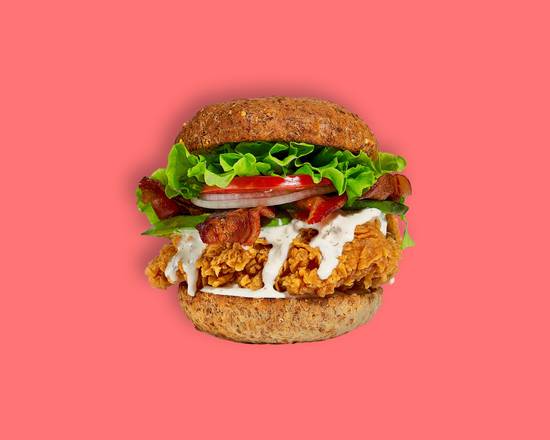 Order The Fanciest Chicken Sando food online from A Wing And A Prayer store, Briarcliff Manor on bringmethat.com