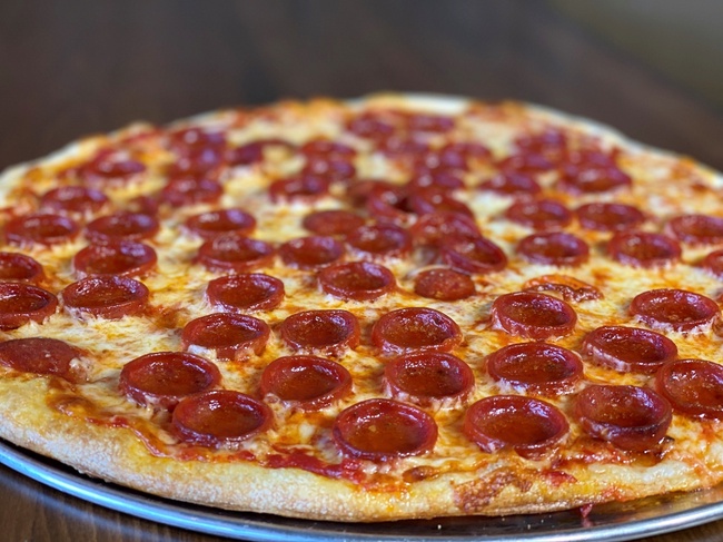 Order 12" Small Cheese Pizza food online from Big Mike's Pizza store, Morganville on bringmethat.com