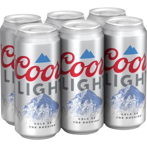 Order Coors Light 6 Pack 16oz Can food online from 7-Eleven store, East Amherst on bringmethat.com
