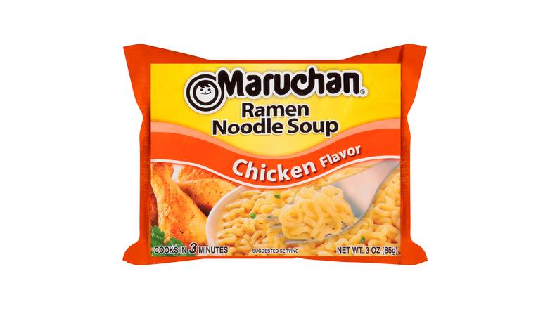 Order Maruchan Chicken Flavor Ramen Noodle Soup food online from Trumbull Mobil store, Trumbull on bringmethat.com