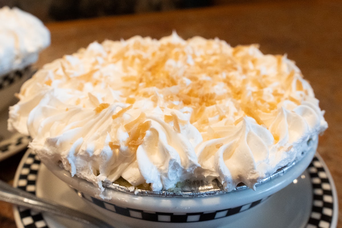 Order Coconut Cream Pie food online from Black Bear Diner store, Downey on bringmethat.com