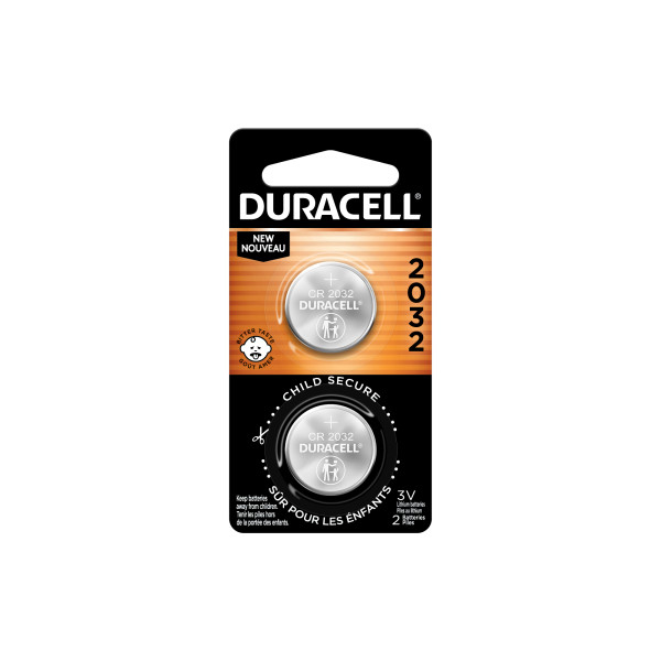 Order Duracell Lithium Coin Batteries - 2032, 3V, 2 ct food online from Rite Aid store, REEDLEY on bringmethat.com