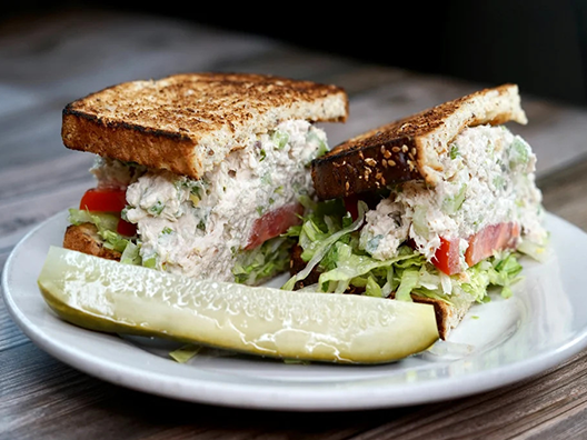 Order Tuna Sandwich food online from Dengeos store, Glenview on bringmethat.com