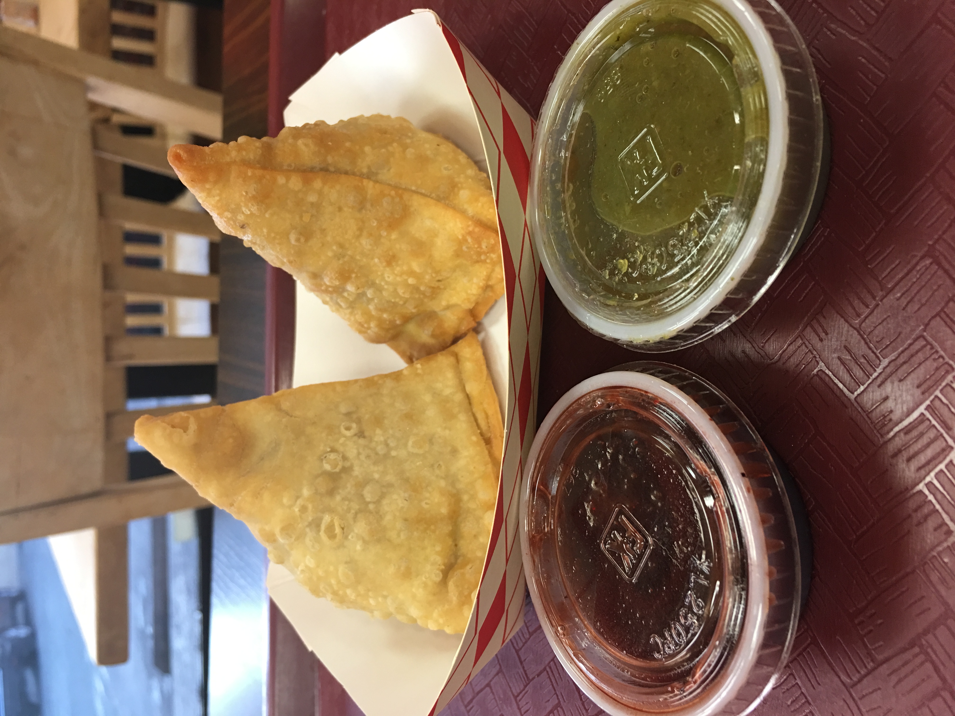 Order Vegetable Samosa food online from House of Curry store, Los Angeles on bringmethat.com