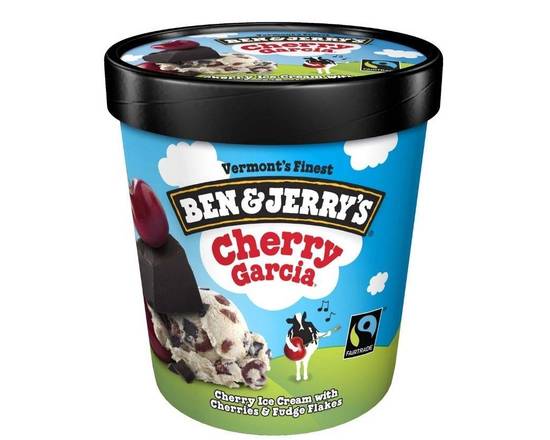 Order Ben & Jerry's Pint (Cherry Garcia)  food online from Balboa Tap House store, San Diego on bringmethat.com