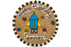 Order Rocket Cookie Cake food online from American Deli on Broad St. store, Athens on bringmethat.com