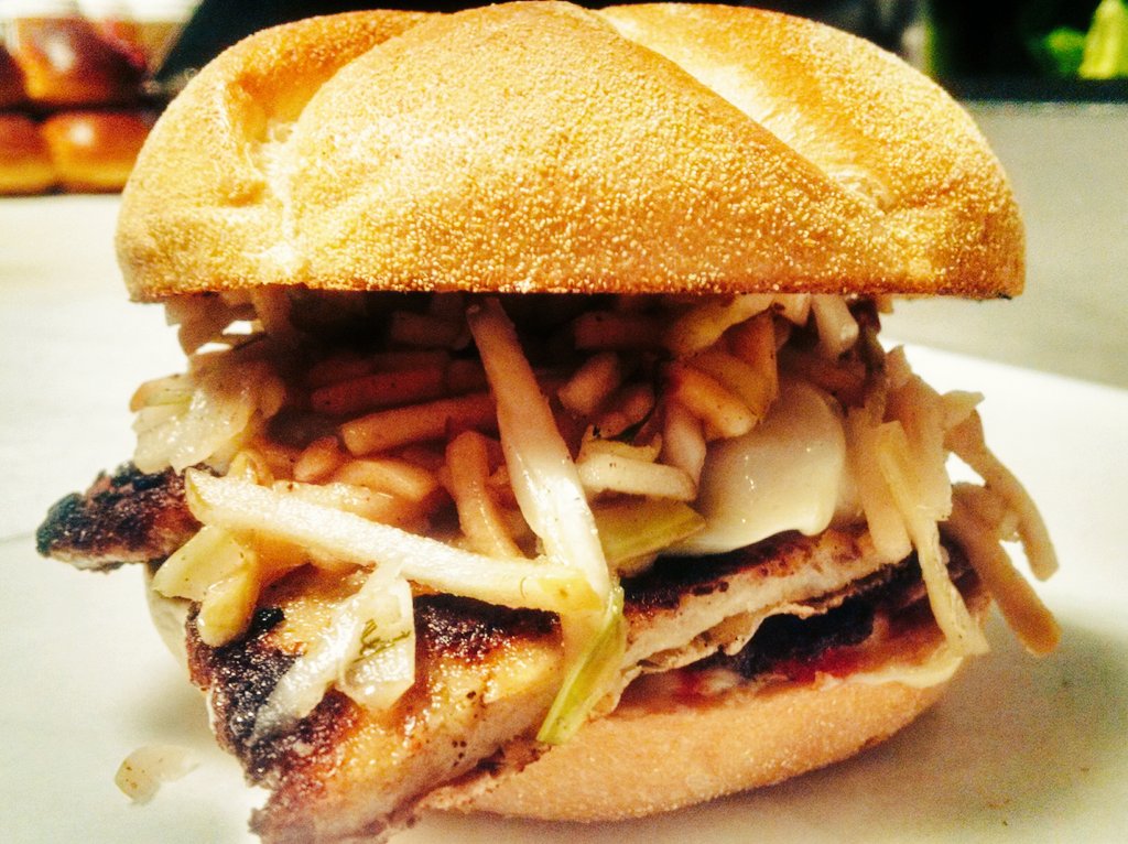 Order Ponderosa Chicken Burger food online from Spot Gourmet Burgers store, Philadelphia on bringmethat.com