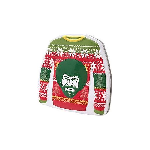 Order Bob Ross Christmas Ugly Sweater Candy Tin  (1.5 OZ) 137490 food online from Bevmo! store, Chico on bringmethat.com