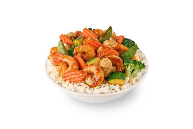 Order GARLIC SHRIMP food online from Pick Up Stix store, San Clemente on bringmethat.com