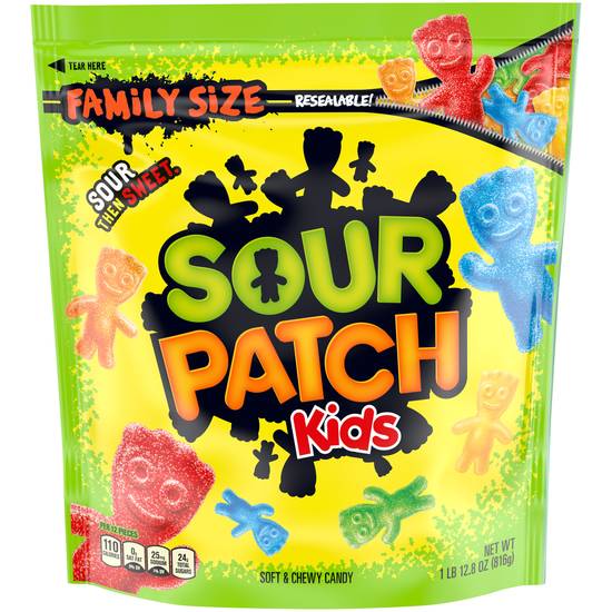 Order Sour Patch Kids Candy Soft & Chewy Family Size (28.8 oz) food online from Rite Aid store, Yamhill County on bringmethat.com