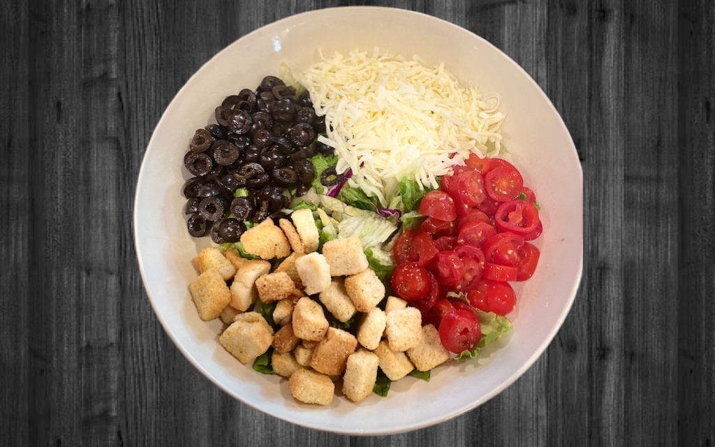 Order House Salad food online from Baby Bros Pizza store, Downey on bringmethat.com
