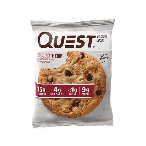 Order Quest Protein Cookie Chocolate Chip 2.08oz food online from 7-Eleven store, Oklahoma City on bringmethat.com
