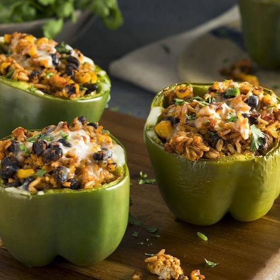 Order Beef Overstuffed Peppers food online from What A Crock Meals to GO store, Brookhaven on bringmethat.com