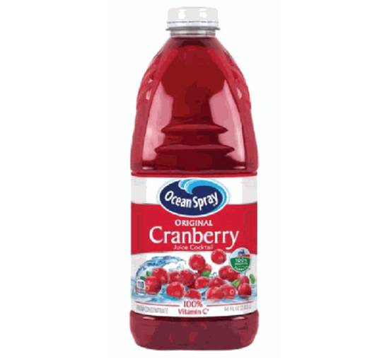 Order Ocean Spray Cranberry Juice - 96 Oz food online from IV Deli Mart store, Goleta on bringmethat.com