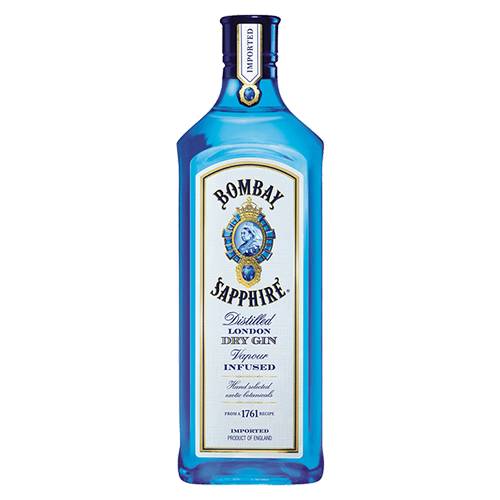 Order Bombay Sapphire Gin - 750ml/Single food online from Bottle Shop & Spirits store, Los Alamitos on bringmethat.com