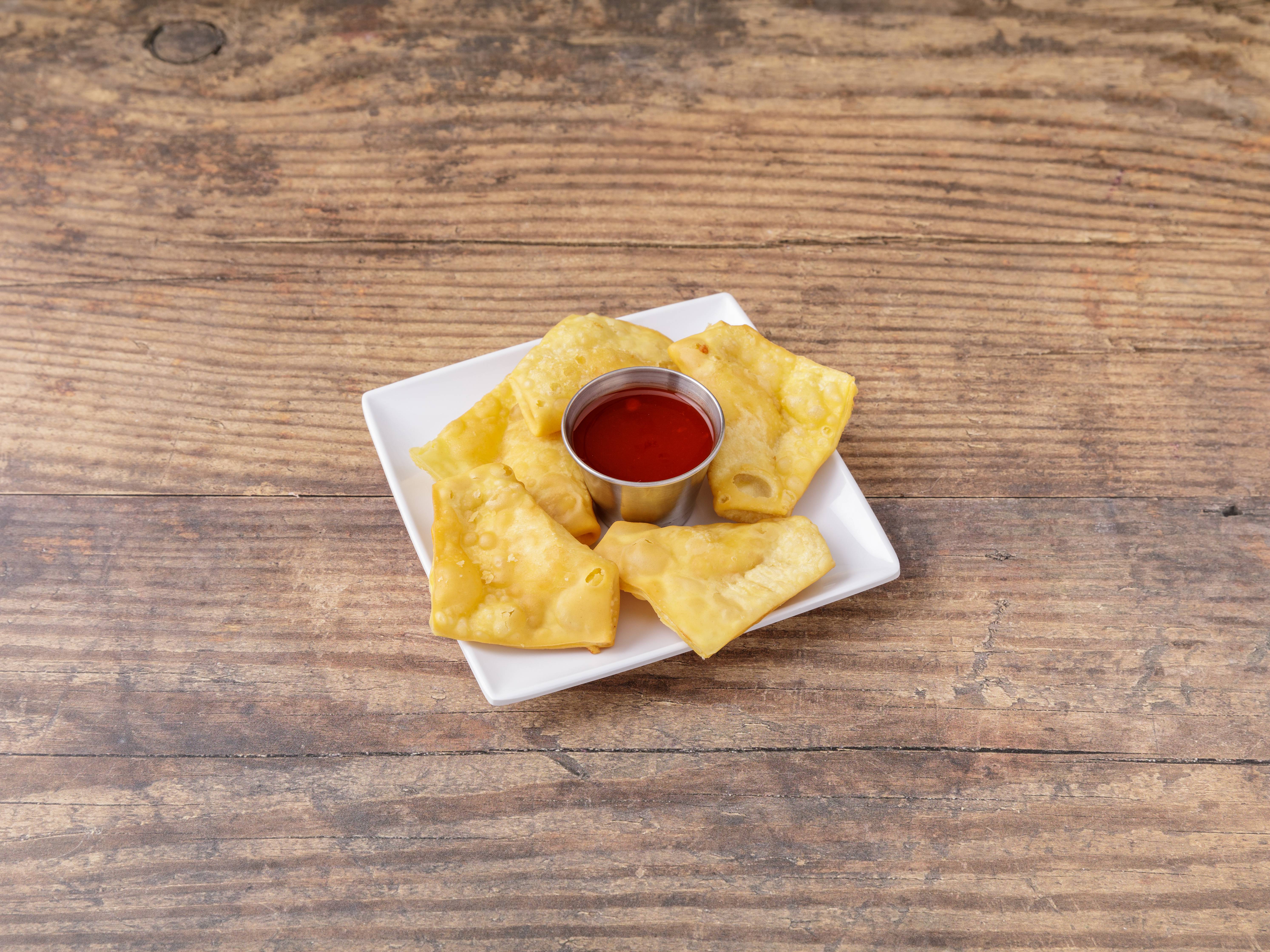 Order 5. Fried Crab Rangoon food online from Rainbow House store, Paterson on bringmethat.com