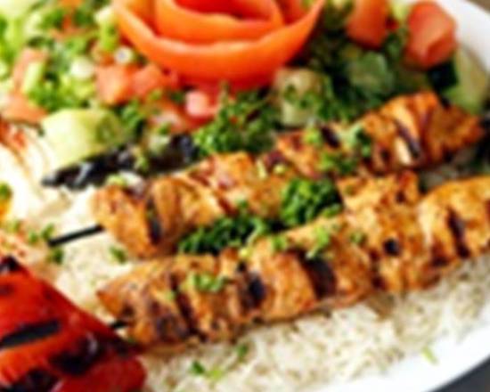 Order COMBO CHICKEN KOFTA AND SHISH KABAB food online from Almadina Halal store, Norcross on bringmethat.com