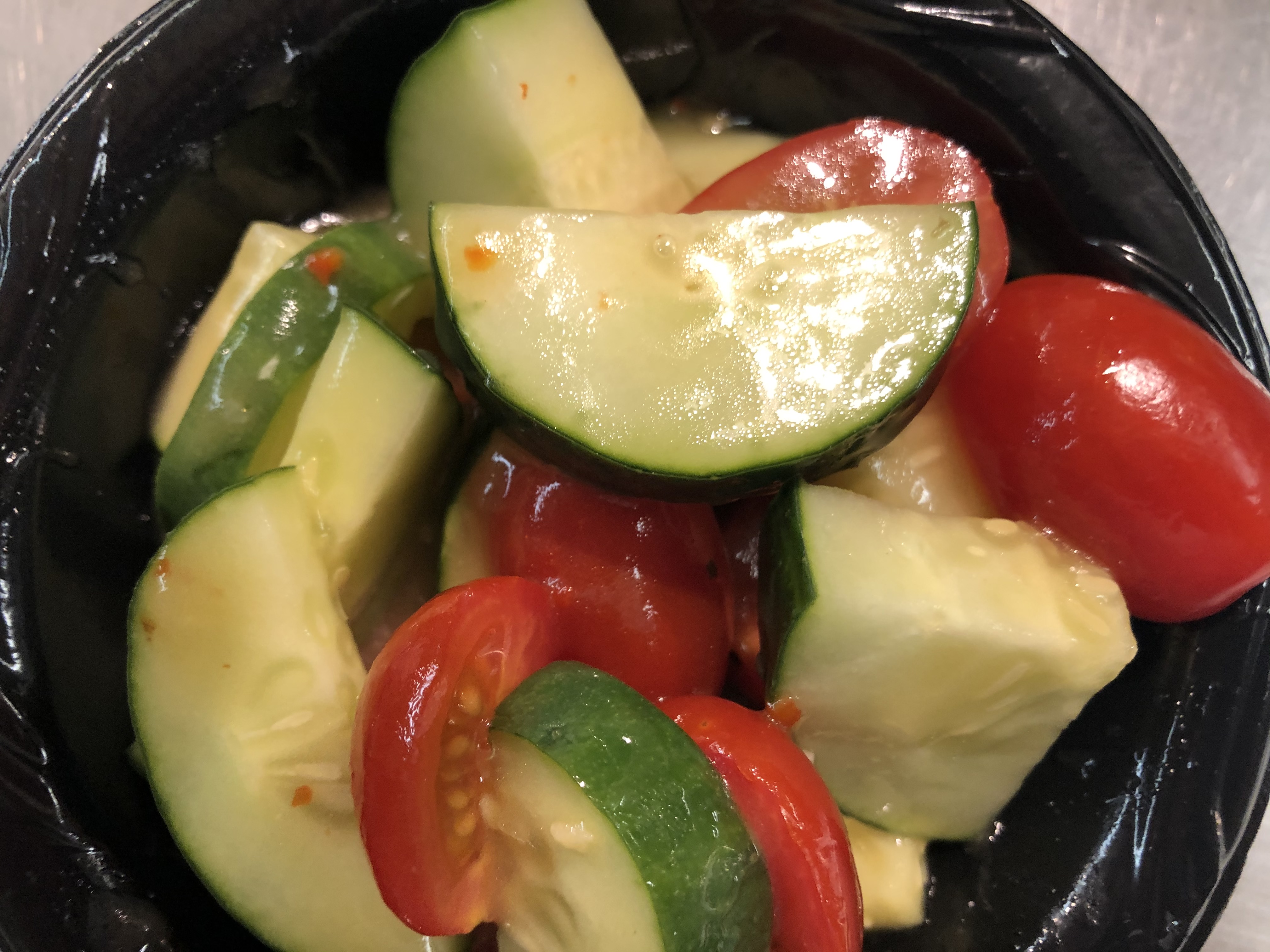 Order Tomato Cucumber Salad food online from Pick O' Deli store, Rome on bringmethat.com