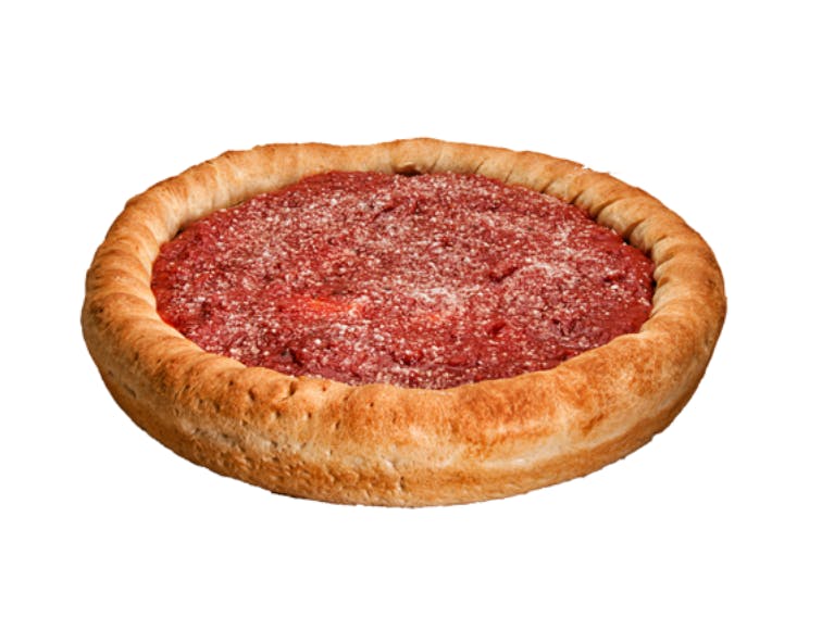 Order Stuffed Cheese Pizza - 10" food online from Barraco's Pizza store, Chicago on bringmethat.com