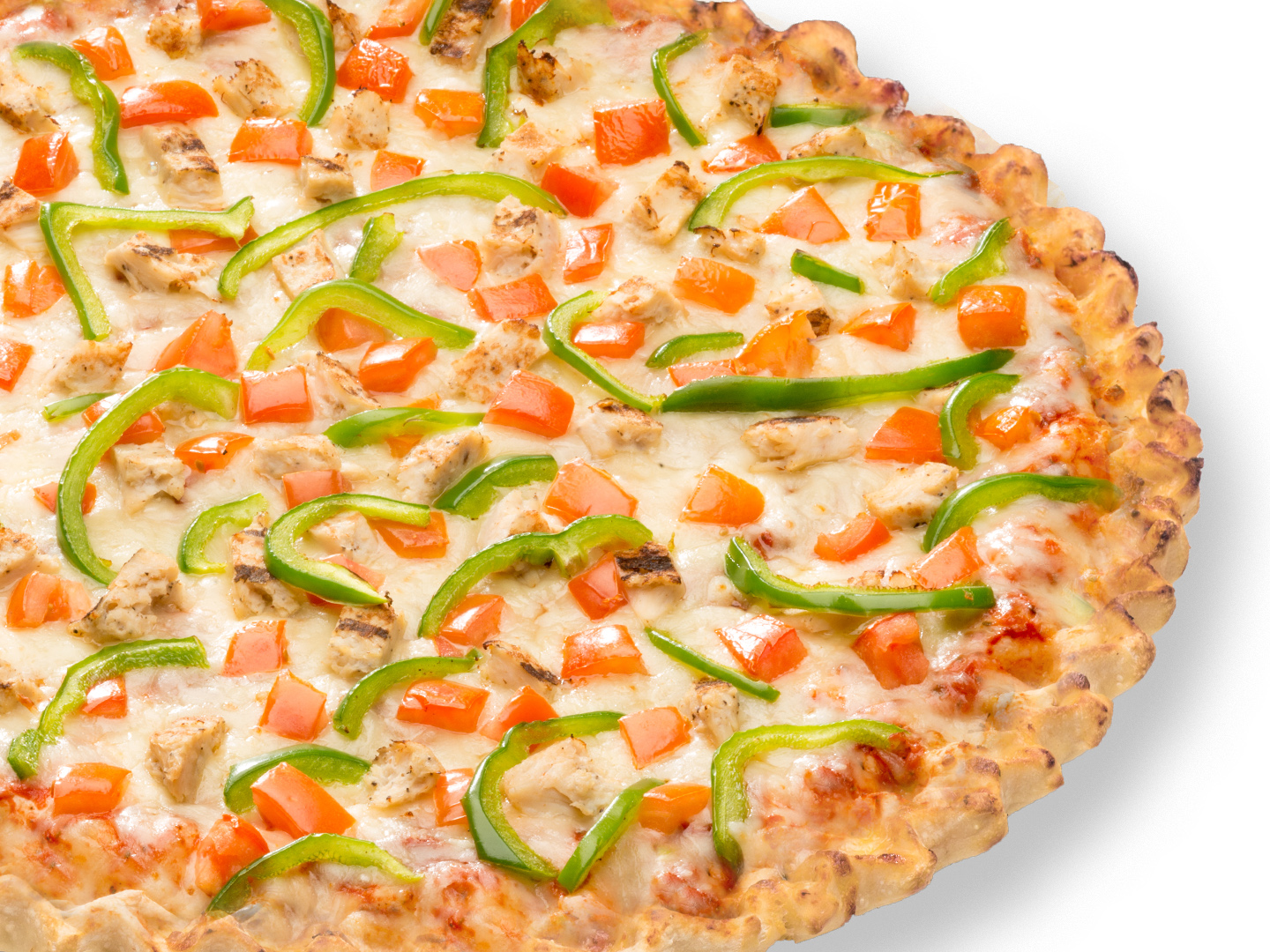 Order Chicken Primavera Pizza food online from Rascal House Pizza store, University Heights on bringmethat.com