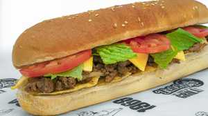 Order Beef Taco Sub food online from Tubby Sub Shop store, Hazel Park on bringmethat.com
