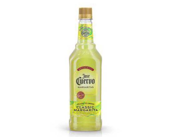 Order Jose Cuervo Classic Margarita, 750mL (9.95% ABV) food online from Moby Liquor store, Los Angeles on bringmethat.com