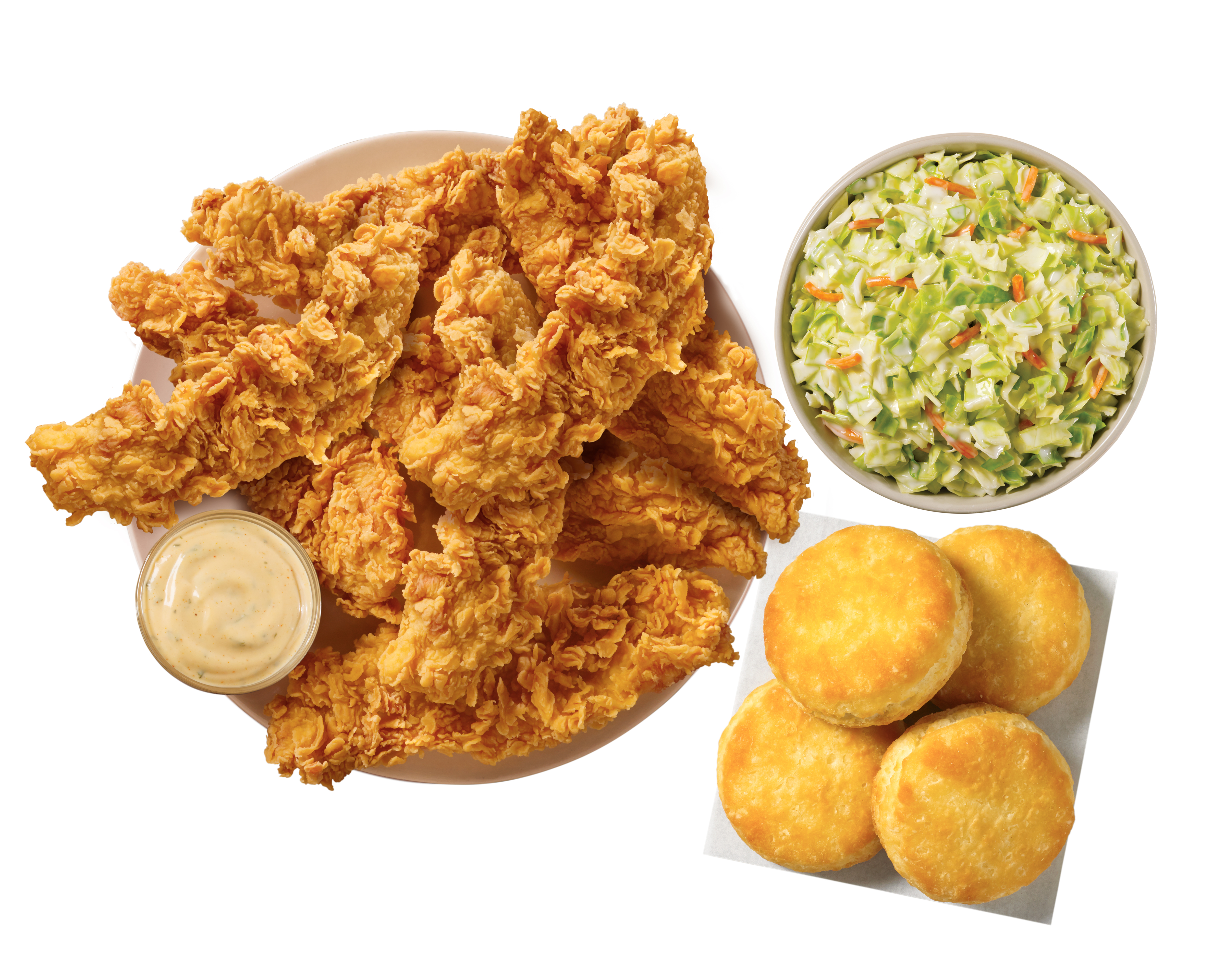 Order Handcrafted Tenders  Family (8 Pcs) food online from Popeyes store, Los Angeles on bringmethat.com