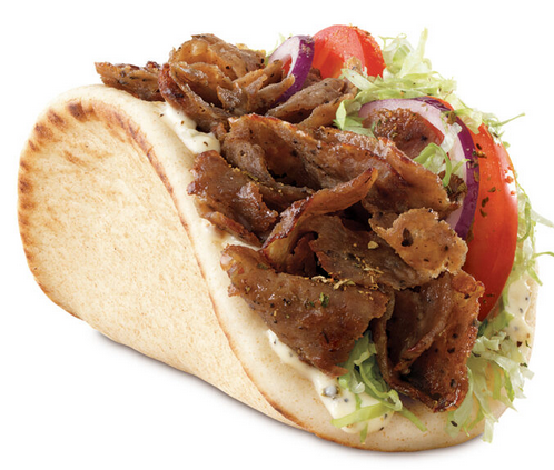 Order Gyro ( Lamb & Beef) food online from Danny Delicious Deli store, Columbus on bringmethat.com