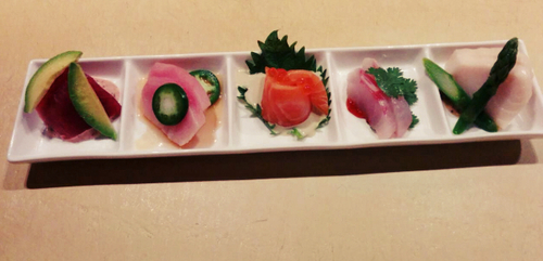 Order Sashimi Sampler food online from Sushi D store, Brooklyn on bringmethat.com