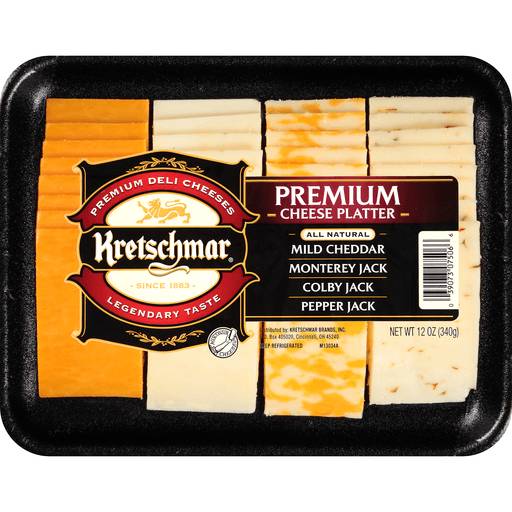 Order Kretschmer Premium Cheese Platter (12 OZ) 40483 food online from Bevmo! store, Pasadena on bringmethat.com