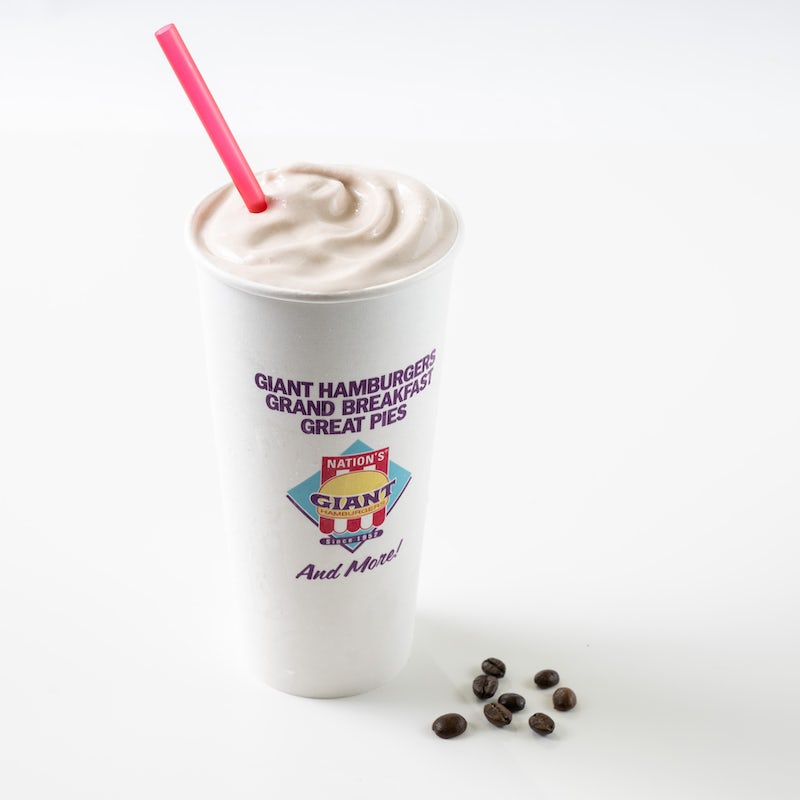 Order MOCHA JAVA SHAKE food online from Nation's Giant Hamburgers store, San Leandro on bringmethat.com