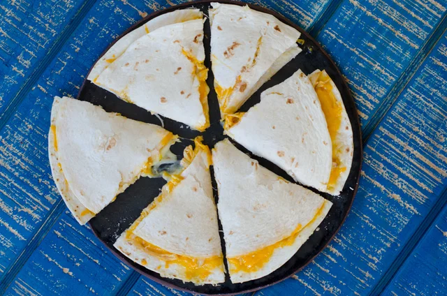 Order Large Quesadilla food online from Towerz Tacos store, Cibolo on bringmethat.com