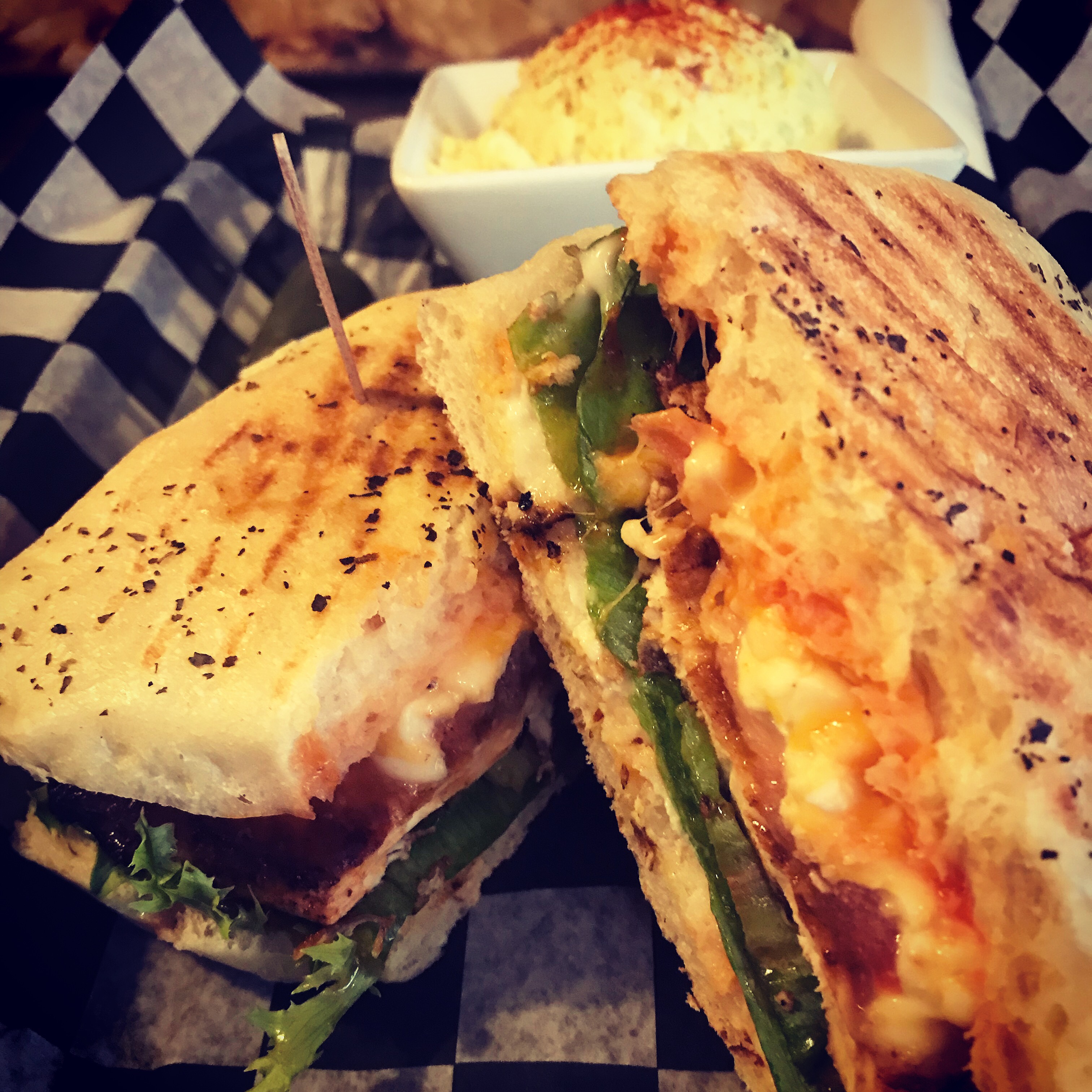Order Buffalo Chicken Panini Lunch food online from Lakeside Cafe store, Sandy Springs on bringmethat.com