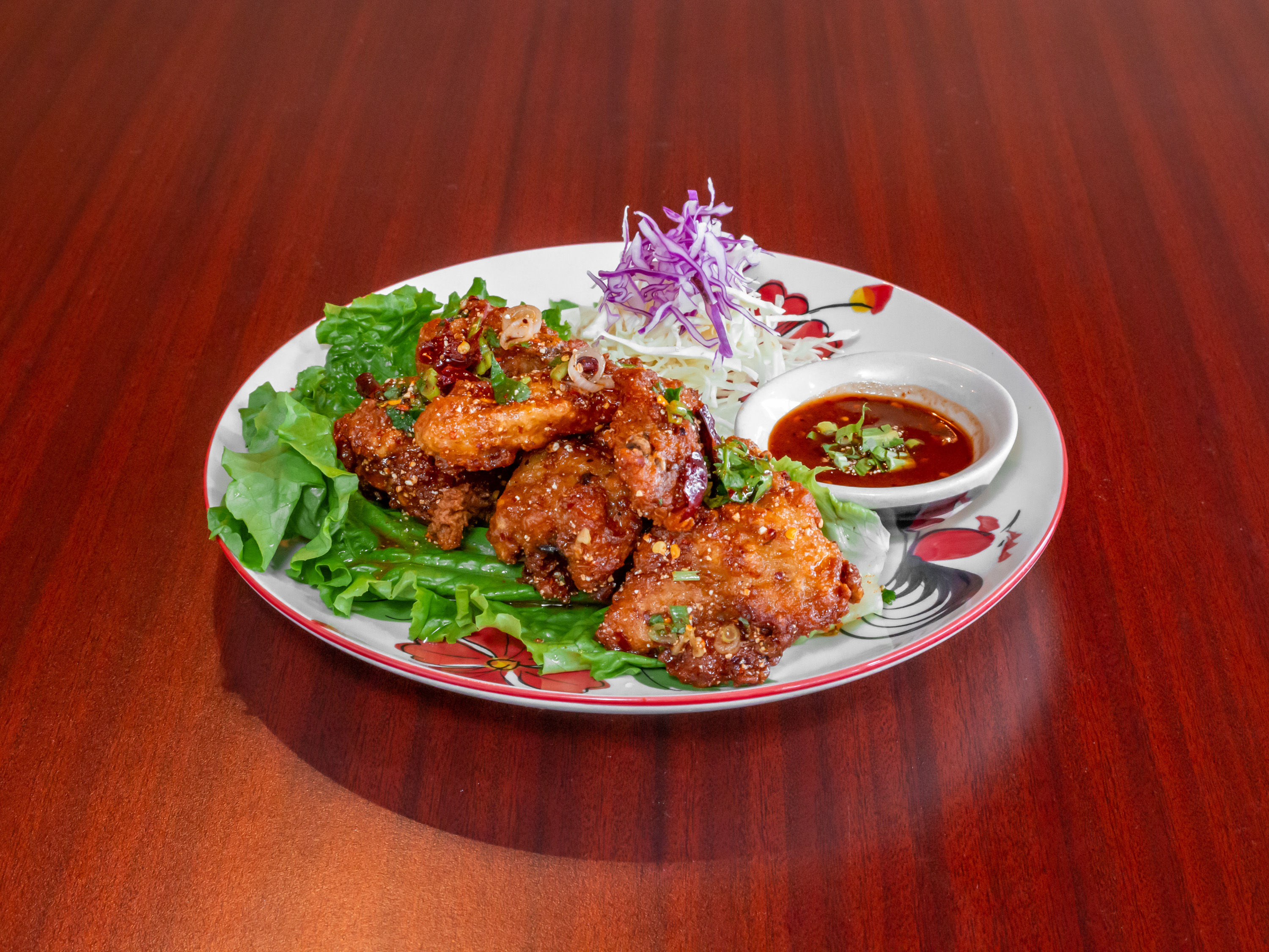 Order Chicken Wing food online from Real Thai Restaurant store, Chicago on bringmethat.com
