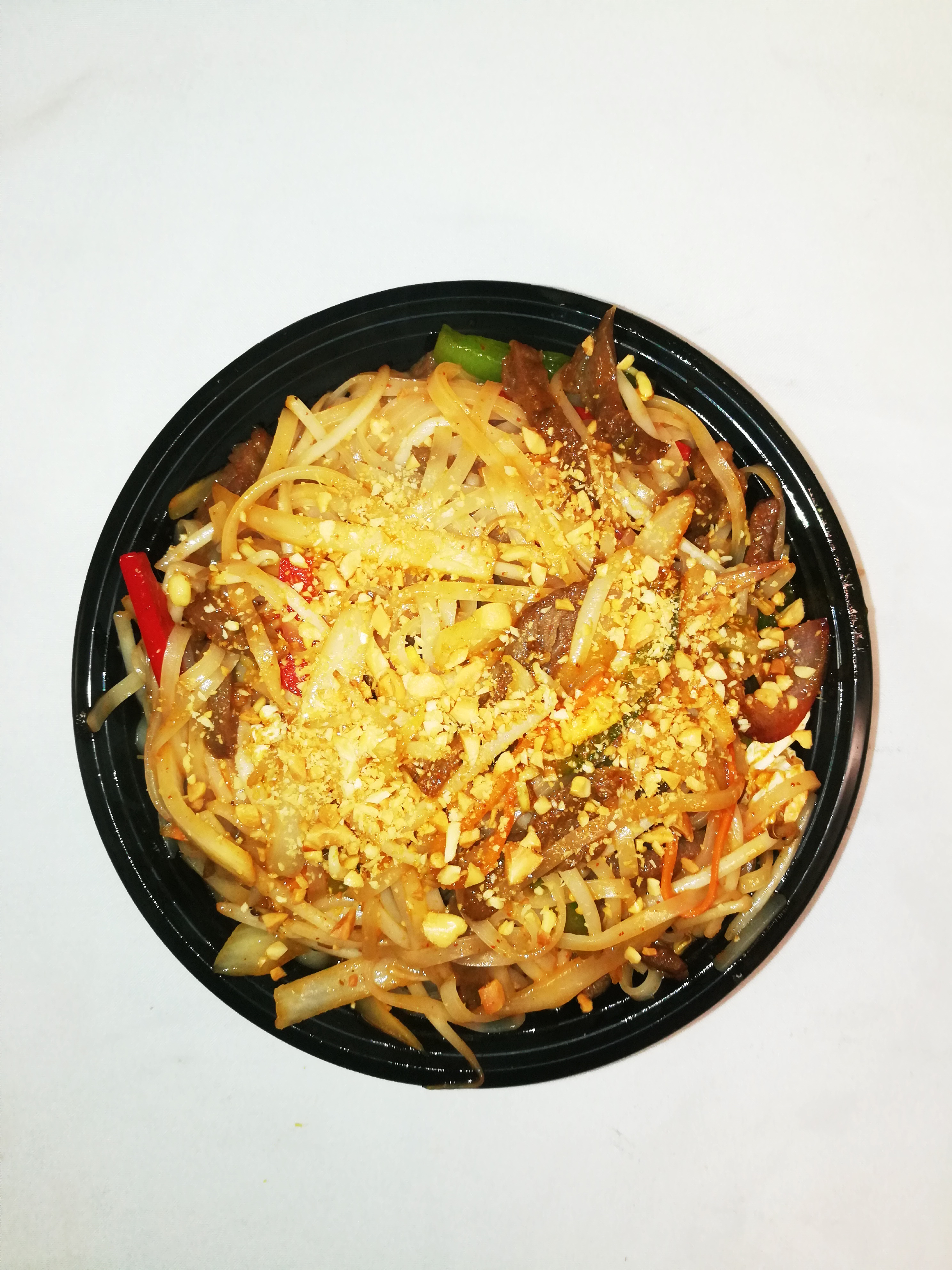 Order Beef Pad Thai Noodle food online from Canton Wok store, Pawtucket on bringmethat.com