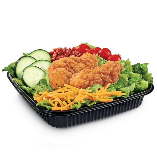 Order Chicken Club Salad (Crispy) food online from Jack in the Box store, Kailua on bringmethat.com