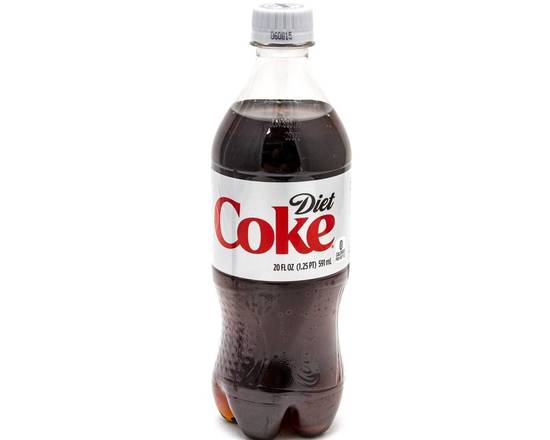 Order Diet Coke (20 oz bottle) food online from Half Moon Grill store, New Orleans on bringmethat.com