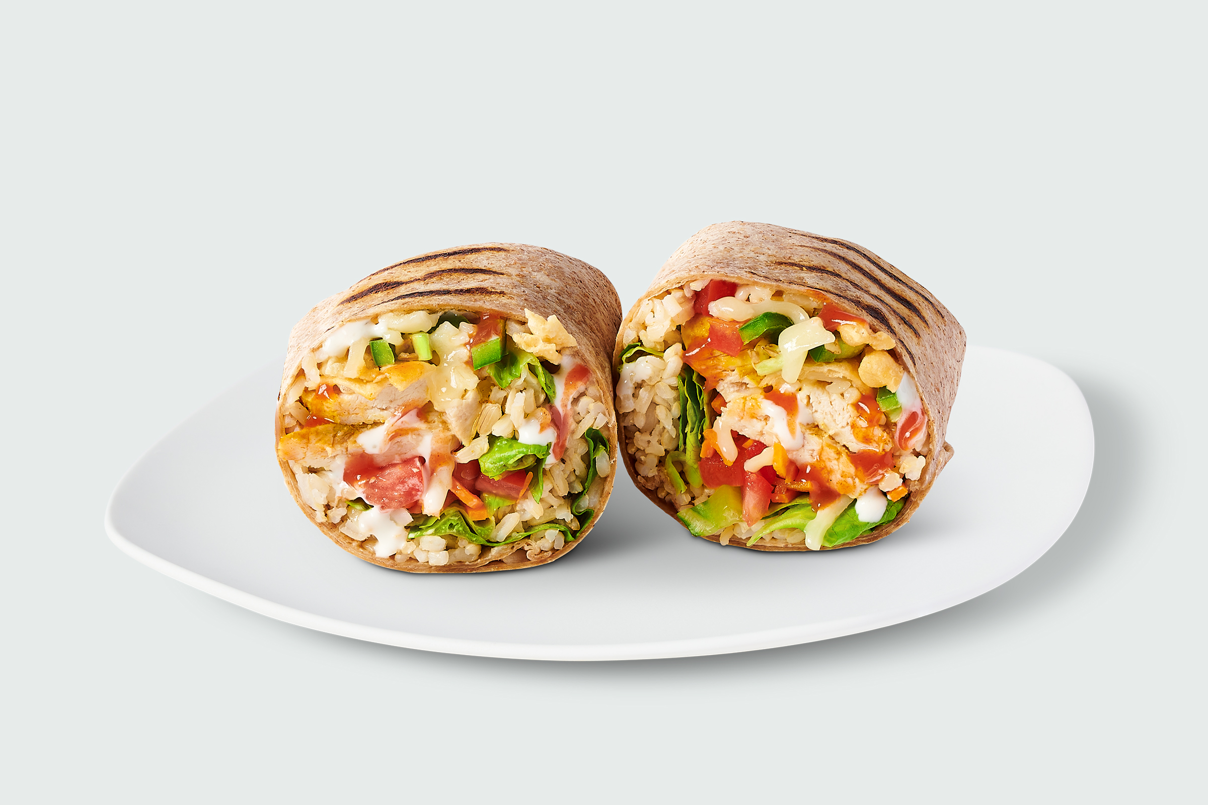 Order Spicy Buffalo Burrito food online from Freshii store, Cranberry Township on bringmethat.com