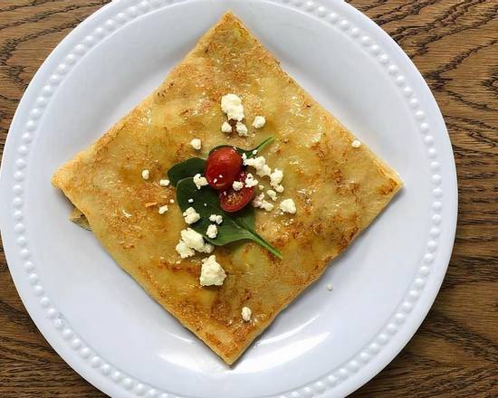 Order Spinach Feta ＆ Tomatoes Crepe food online from Crepeexpress store, Oakland on bringmethat.com