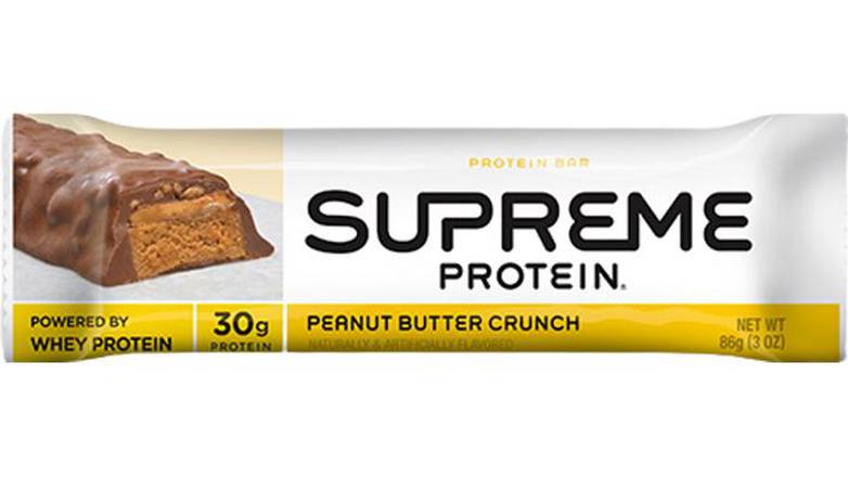 Order Supreme Protein Peanut Butter Crunch Protein Bar food online from Trumbull Mobil store, Trumbull on bringmethat.com