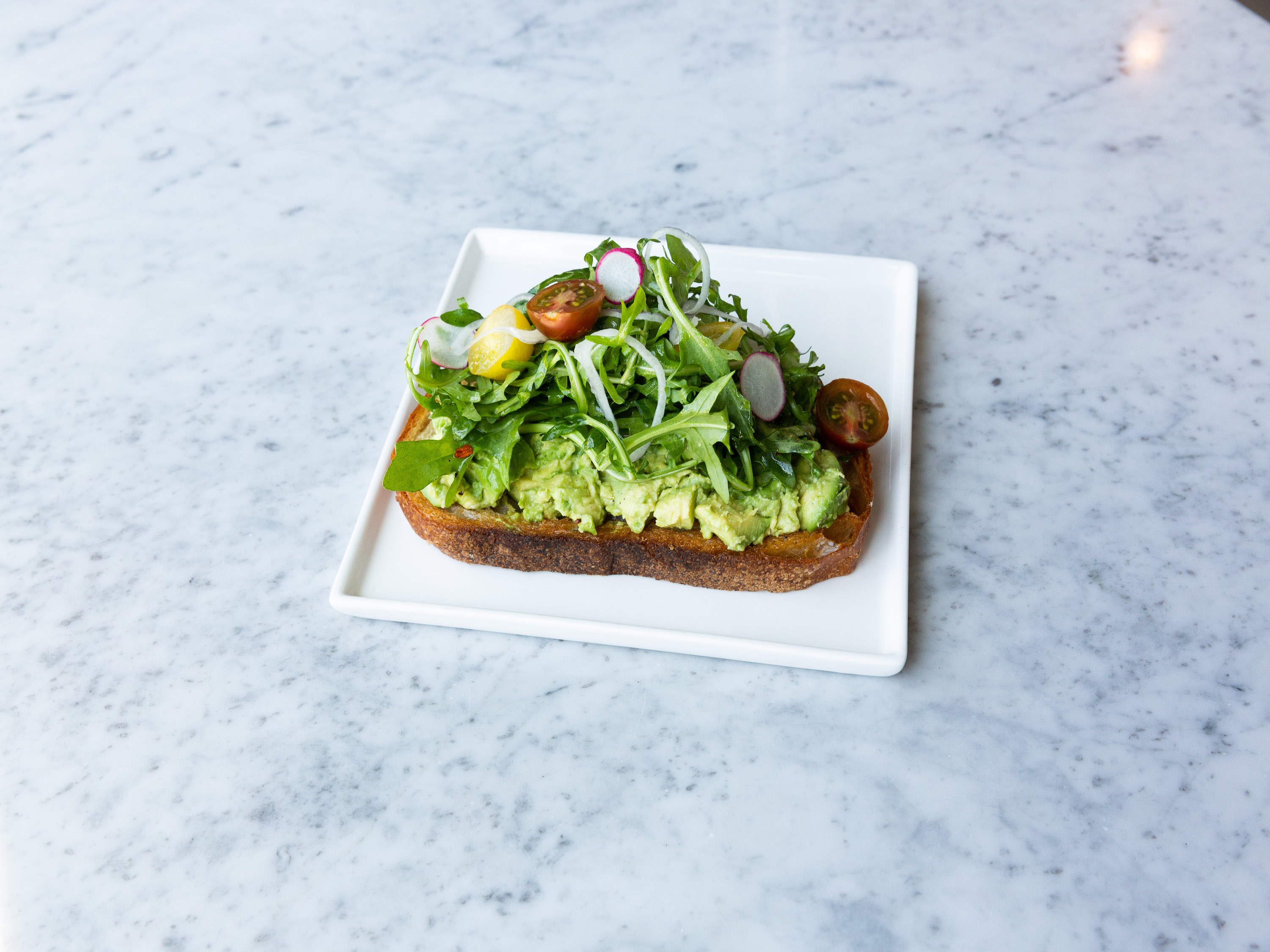Order Avocado Toast food online from In-Sīt Coffee store, Buena Park on bringmethat.com