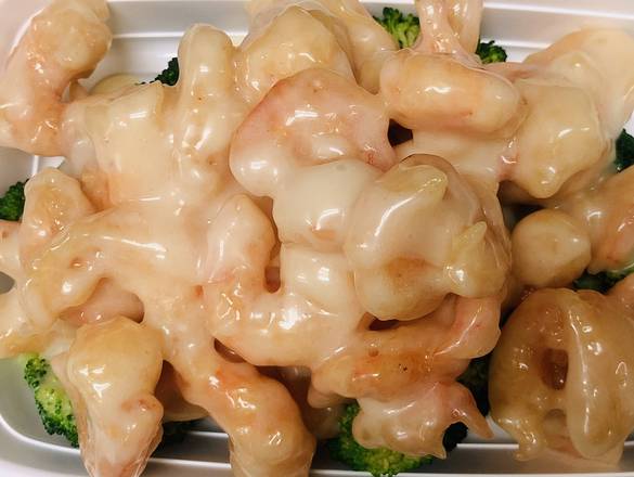 Order H14. Coconut Shrimp 椰子虾 food online from Chopstick House store, Mount Laurel on bringmethat.com