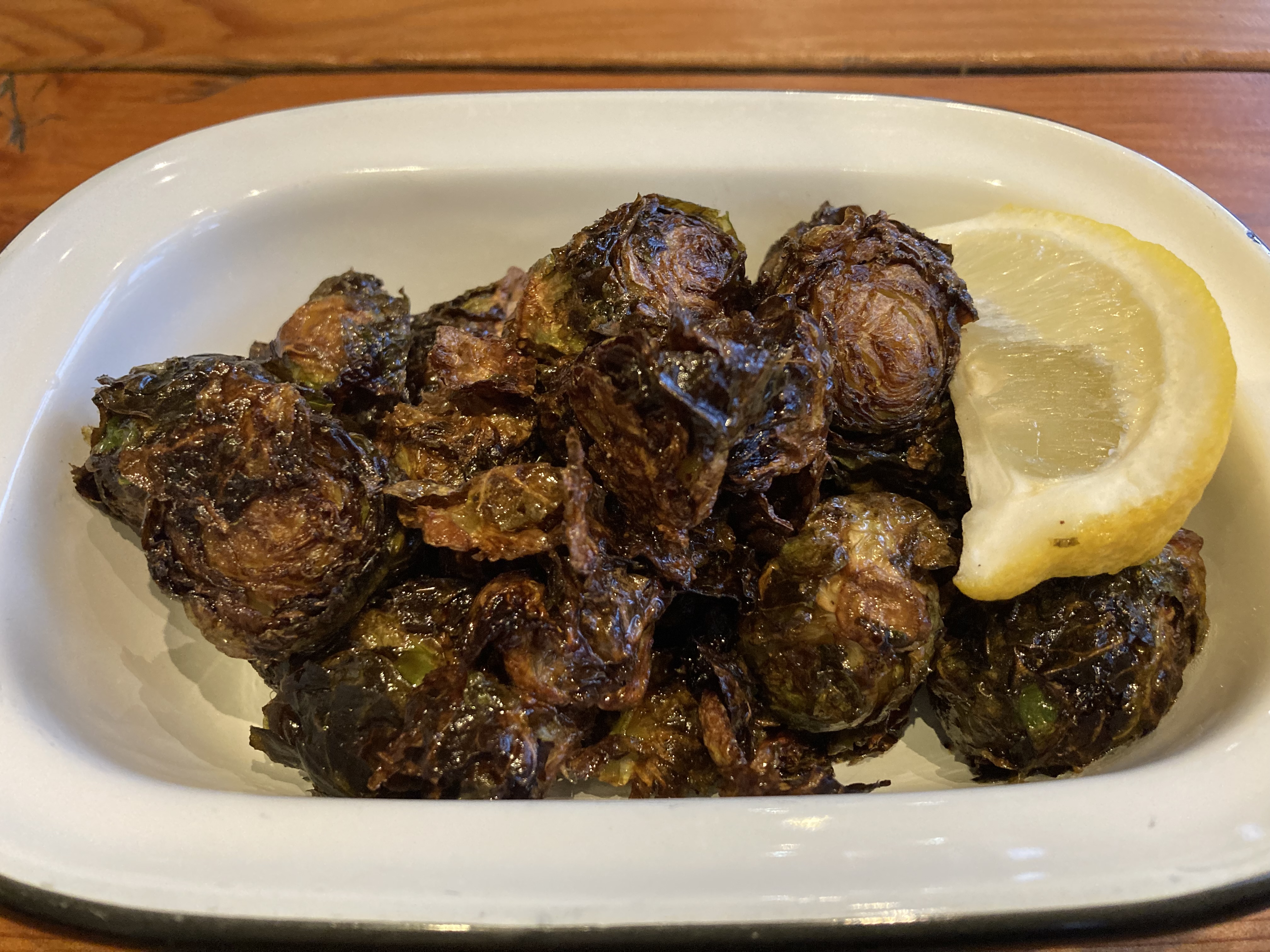 Order Fried Brussel Sprouts food online from Rosamunde sausage grill catering store, San Francisco on bringmethat.com