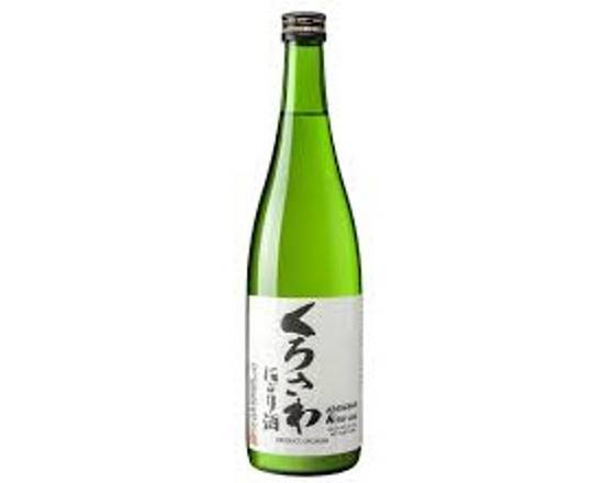 Order Kurosawa Nigori Sake 8% 300 ml food online from Pit Stop Liquor Mart store, El Monte on bringmethat.com