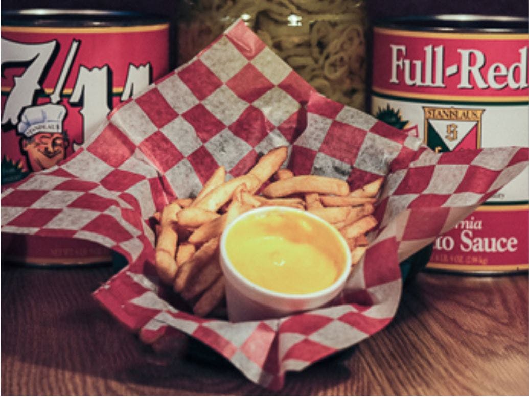 Order Cheese Fries - Appetizer food online from Italian Village Pizza store, Canonsburg on bringmethat.com
