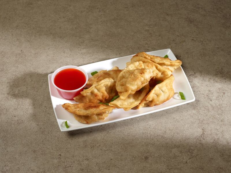 Order 8 Pieces Pot Stickers food online from YP Hello Asian Grill store, Arvada on bringmethat.com