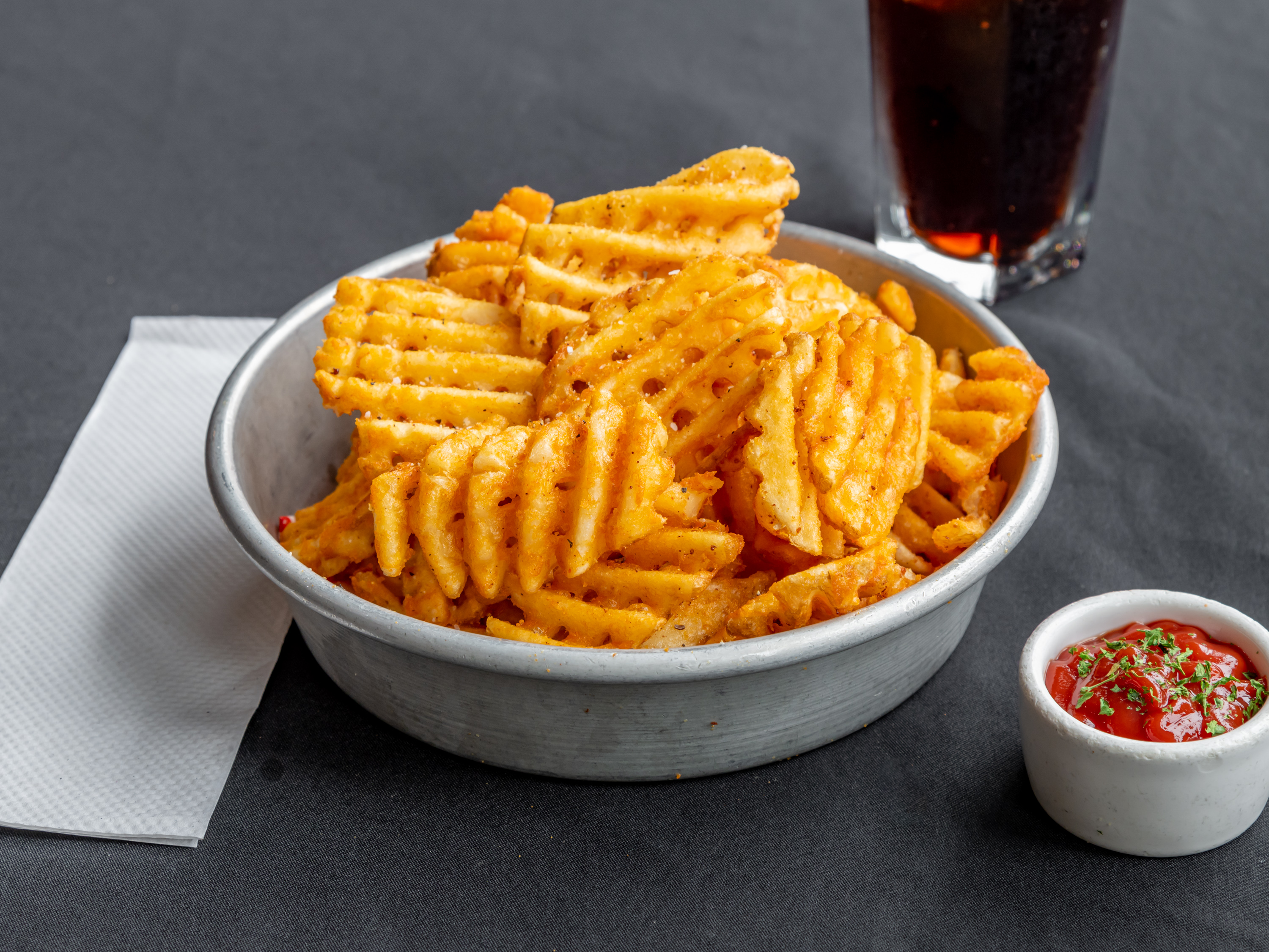 Order Waffle Cut Fries food online from Wing Dome store, Seattle on bringmethat.com