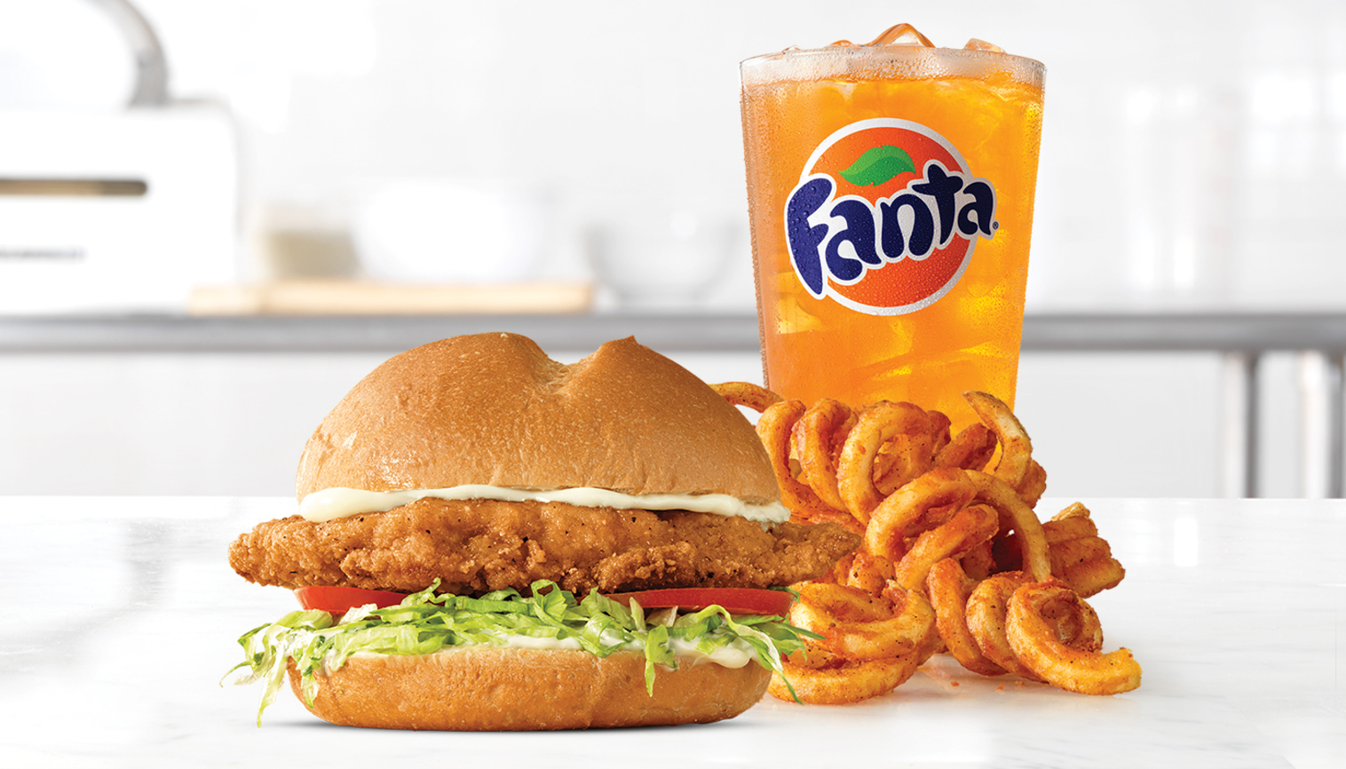 Order Classic Crispy Chicken Sandwich food online from Arby store, Canton on bringmethat.com