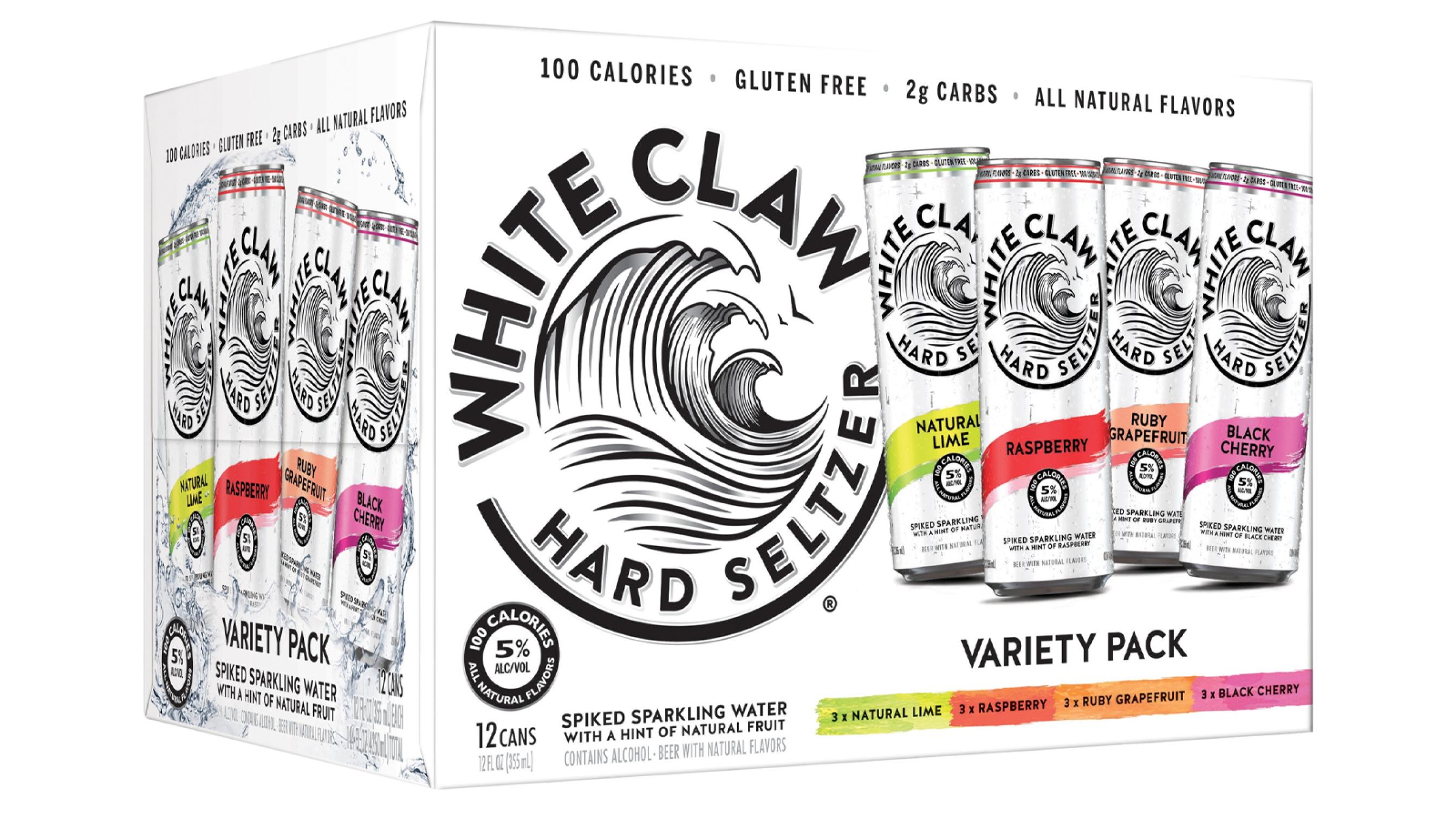 Order White Claw Original Variety Pack 12 Pack food online from Extramile store, Los Angeles on bringmethat.com